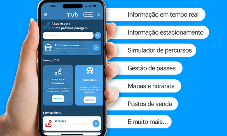 Transportes Urbano de Braga lançam app com informação em tempo real