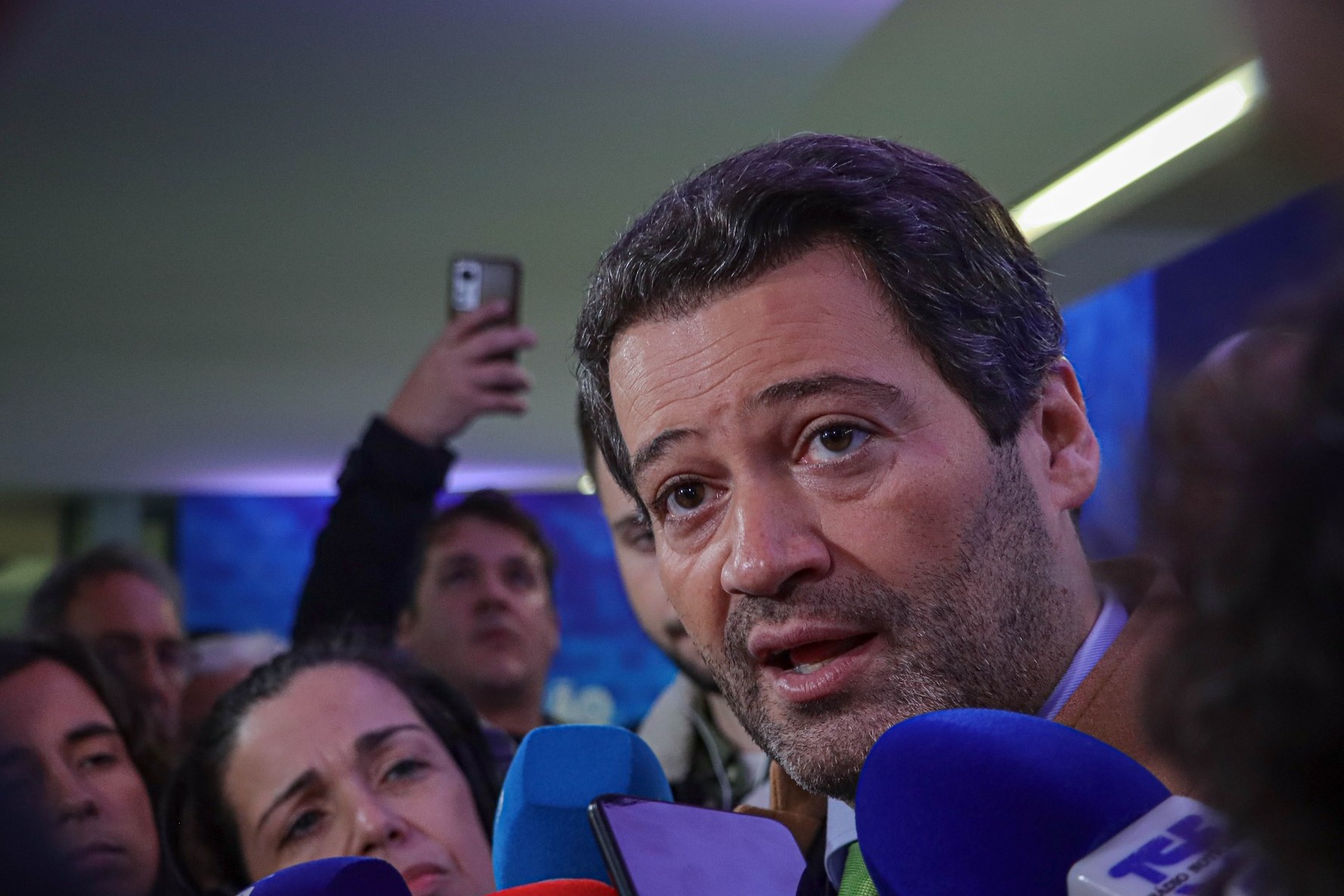 Ventura reage a ‘chumbo’ a Aguiar-Branco para presidente da AR: “O PSD tem que escolher as companhias”