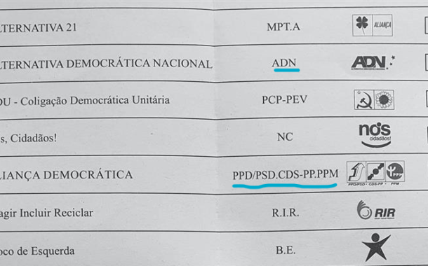 Legislativas. Confusão no boletim de voto preocupa Montenegro