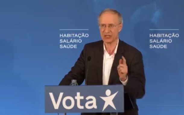 Eleições. Louçã apela em Braga à concentração de votos no BE para impedir Governo da AD com IL