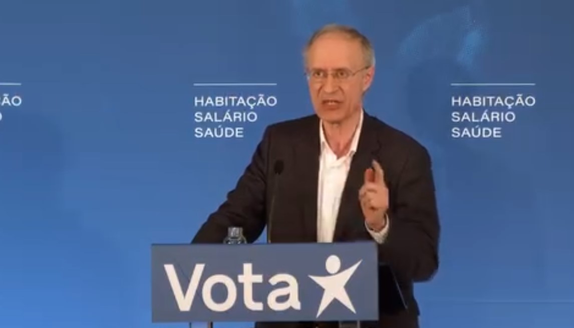 Eleições. Louçã apela em Braga à concentração de votos no BE para impedir Governo da AD com IL