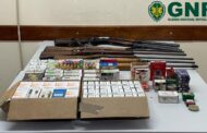 Homem de 60 anos detido em Caminha com 7 armas e mais de 2.000 munições