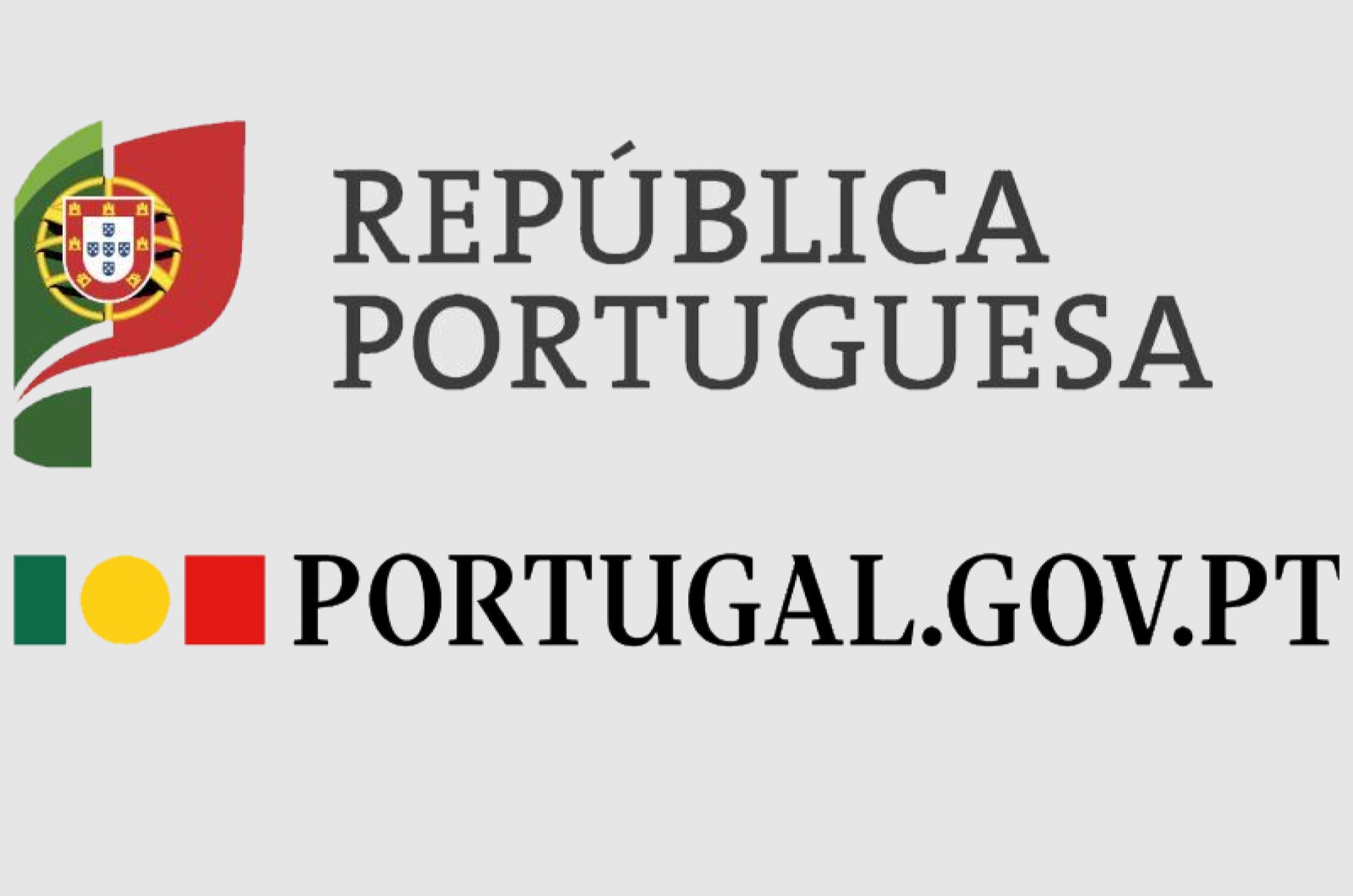 Primeira decisão do Governo foi alterar logótipo oficial