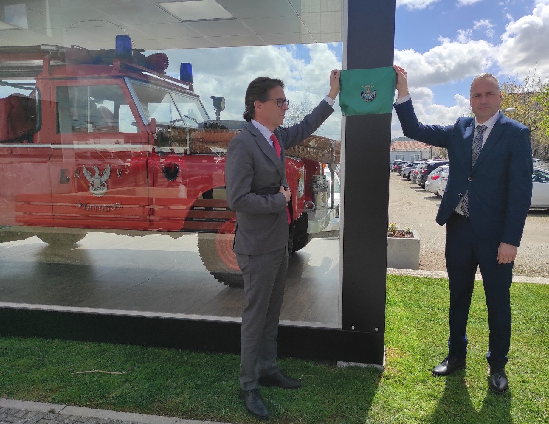 Barcelos. Bombeiros de Viatodos celebraram 40 anos com inauguração do Museu Transparente