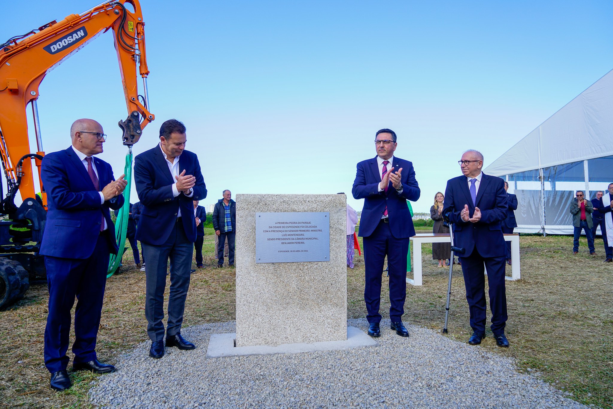 Montenegro inaugura Parque da Cidade de Esposende