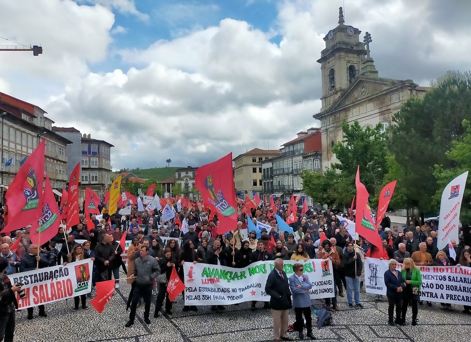 1.º de Maio. CGTP apela intensificação da luta “contra exploração” em Guimarães