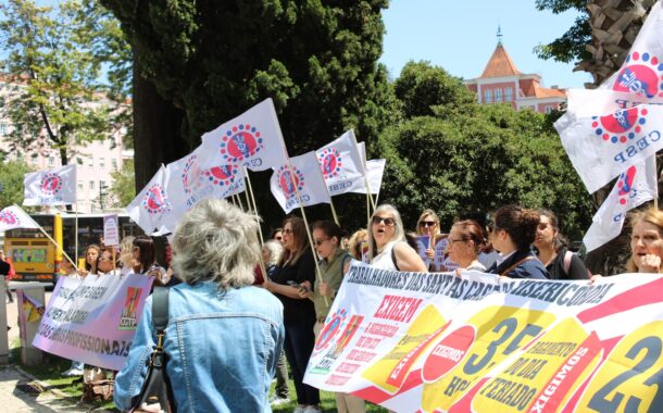 Trabalhadores das Misericórdias exigem aumentos em falta desde 2022