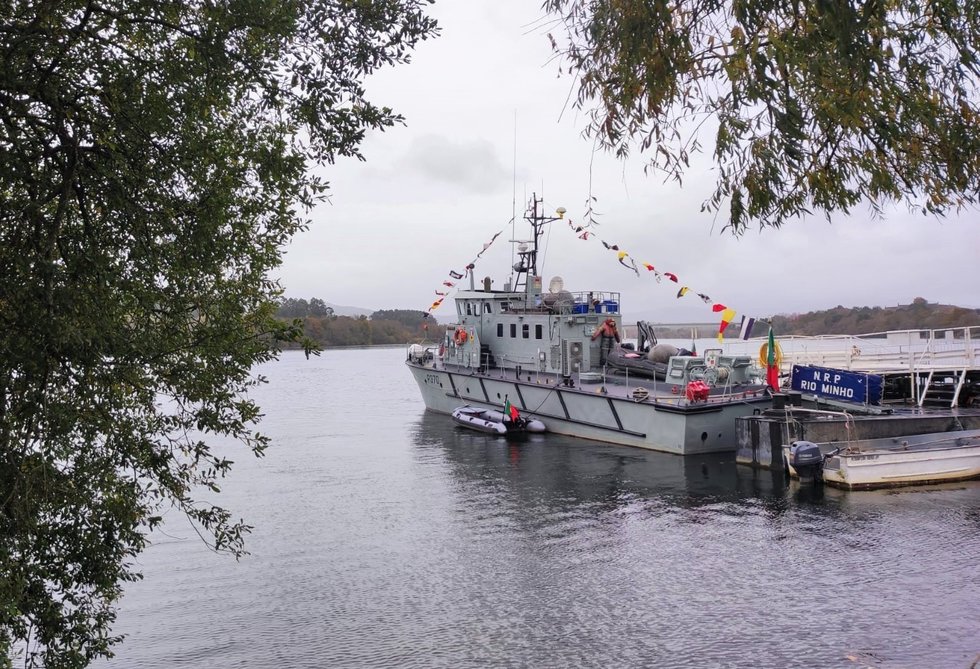 NRP Rio Minho aberto a visitas este fim-de-semana em Cerveira