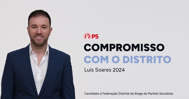 Luís Soares avança para a Federação de Braga do PS