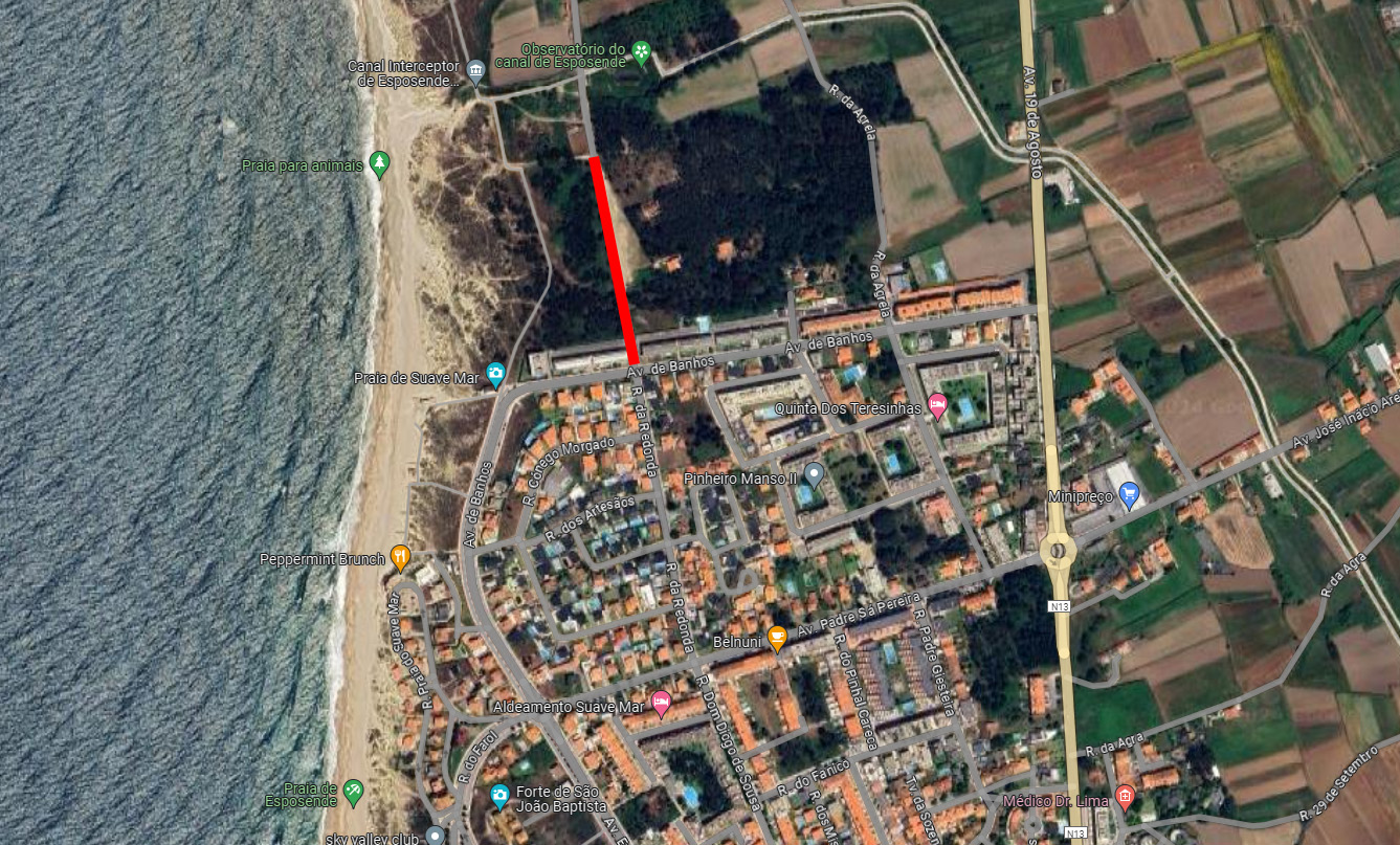 Câmara de Esposende lança obra de requalificação em Marinhas de 451 mil euros