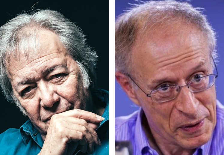 Sérgio Godinho e Francisco Louçã nas comemorações de Abril em Barcelos
