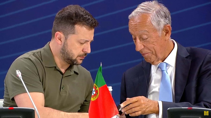 Confirmado. Zelensky vem a Portugal esta terça-feira e encontra-se com Marcelo e Montenegro
