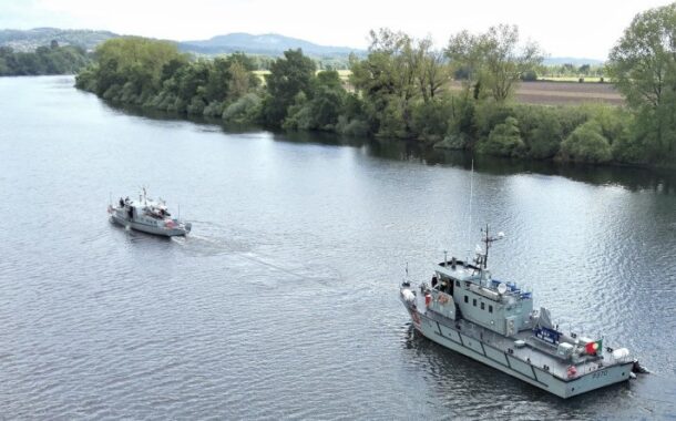 Navio português participa em exercício da Marinha Espanhola no rio Minho