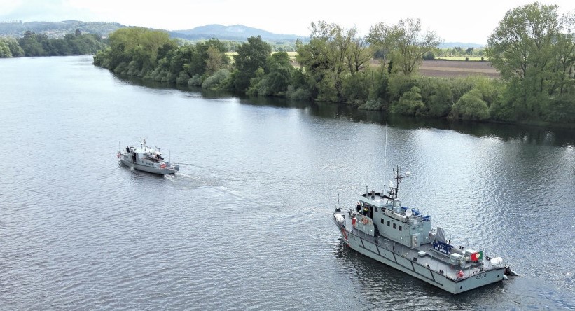 Navio português participa em exercício da Marinha Espanhola no rio Minho