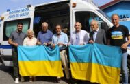 ‘Voluntários’ da Póvoa de Varzim e associação de Braga unem esforços e enviam quinta ambulância para Ucrânia
