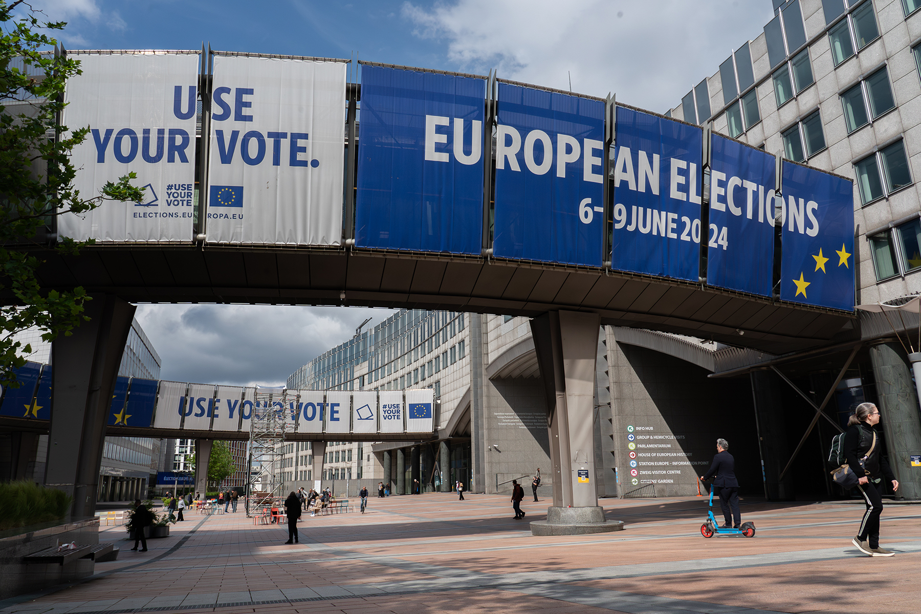 Projecção. Partido Popular Europeu vence Europeias, socialistas em segundo