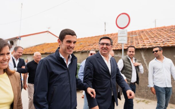 Europeias. Bugalho conhece em Esposende “brutalidade” da erosão costeira e garante que o comentador “está reformado”
