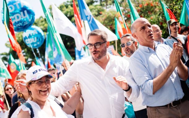 Europeias. João Oliveira e Paulo Raimundo esta quarta-feira em Guimarães e Braga