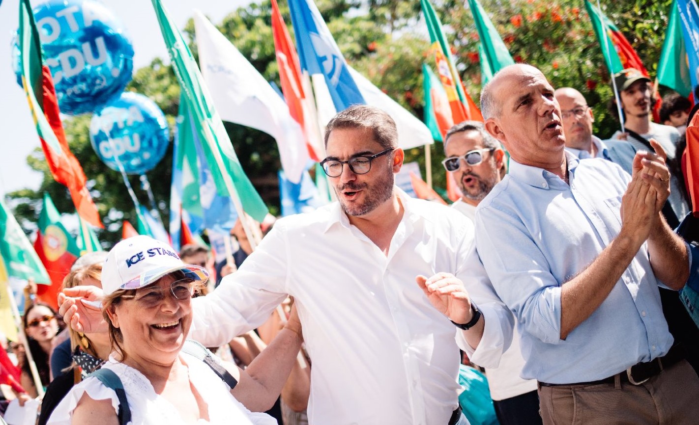 Europeias. João Oliveira e Paulo Raimundo esta quarta-feira em Guimarães e Braga