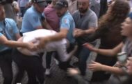 “Financia o genocídio”. Campanha da AD com von der Leyen marcada por protesto violento no Porto