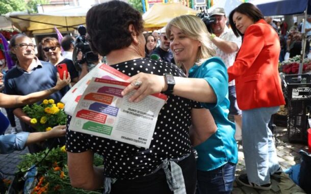 Europeias. “Ainda não ouvimos uma palavra de von der Leyen de sanções a Israel”, acusa Catarina Martins em Barcelos