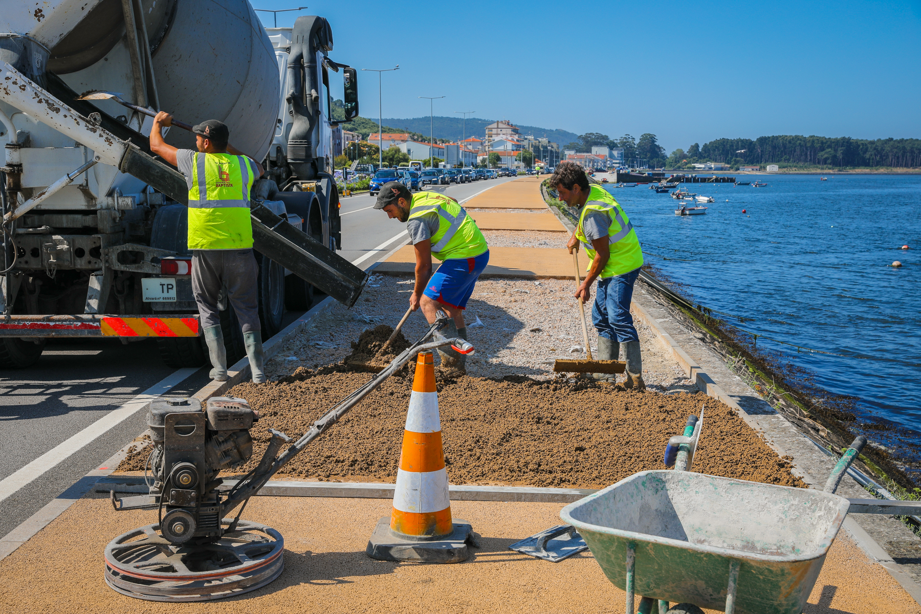 Câmara de Caminha obriga empreiteiro a reparar “vícios de obra” na ecovia da marginal