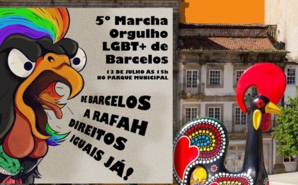 5ª Marcha do Orgulho LGBT+ de Barcelos realiza-se este sábado