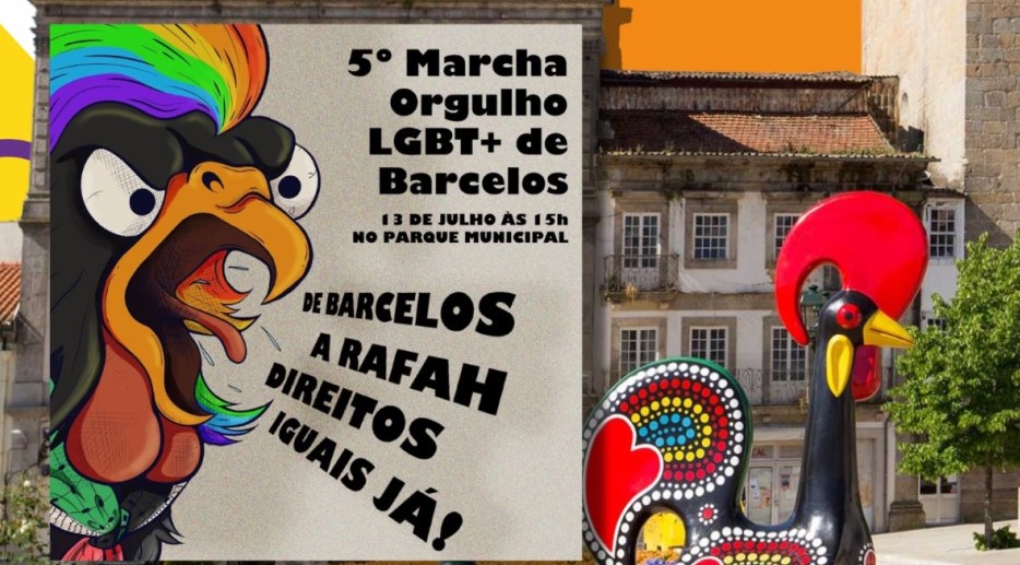 5ª Marcha do Orgulho LGBT+ de Barcelos realiza-se este sábado