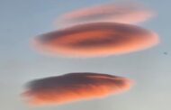 Nuvens lenticulares voltaram ao Minho