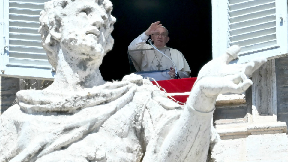 Papa Francisco abençoa pescadores de Caxinas