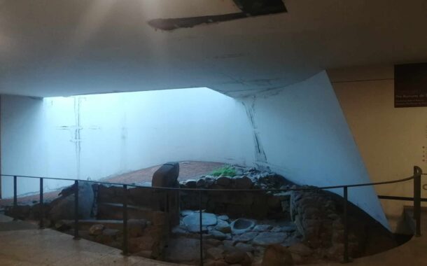 Ministra da Cultura alertada para degradação do balneário romano da estação de Braga