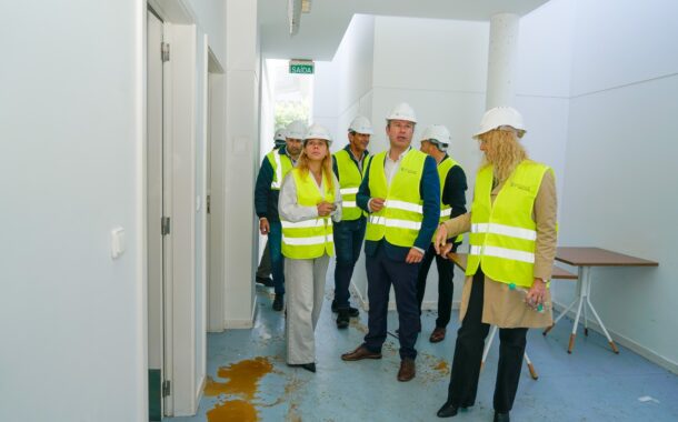 Presidente da Câmara de Esposende acompanha início das obras na Unidade de Saúde de Apúlia