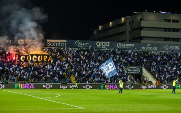 Depois do Porto e Benfica, Famalicão é campeão em espectadores
