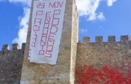 Climáximo pinta Castelo de São Jorge em Lisboa