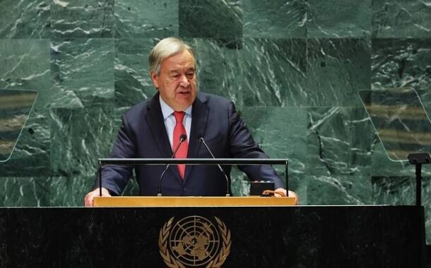 “Estamos a caminhar em direcção a um barril de pólvora que corre o risco de engolir o mundo”, avisa Guterres