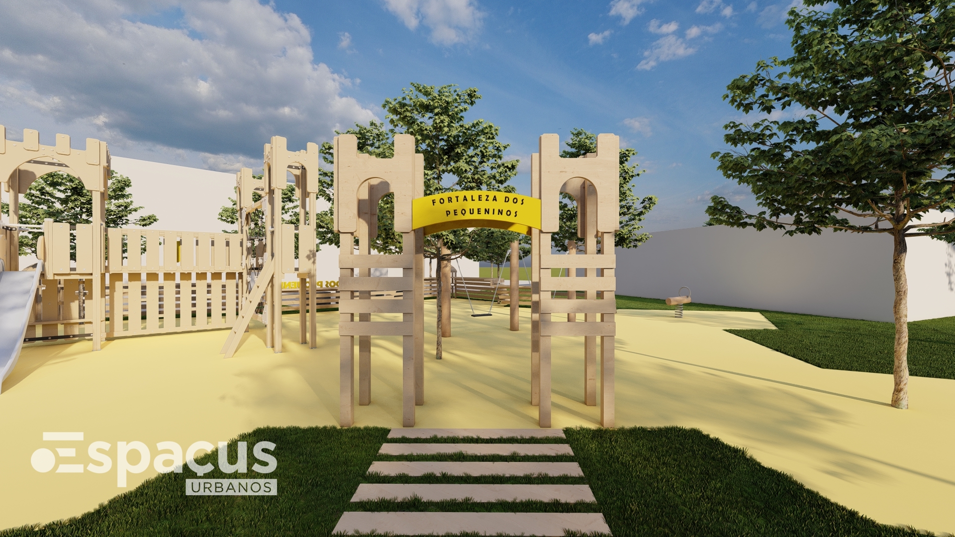 Meio século depois, Valença volta a ter um parque infantil na Fortaleza