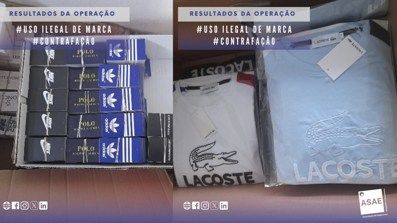 ASAE apreende milhares de camisolas contrafeitas em fábrica de Barcelos