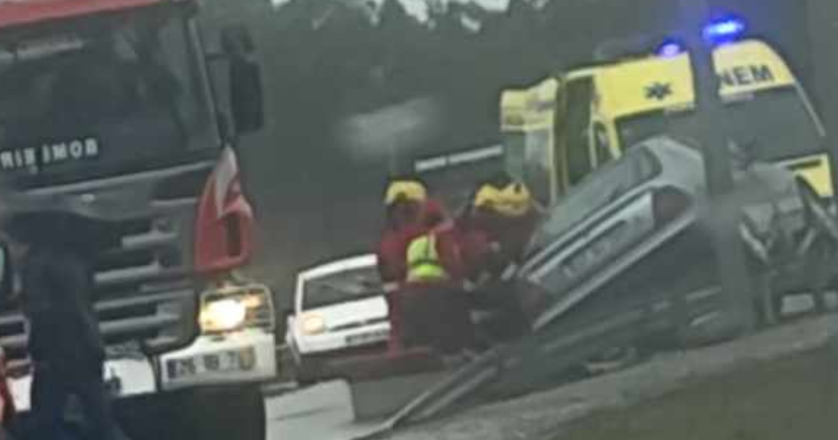 Colisão faz dois feridos em Famalicão