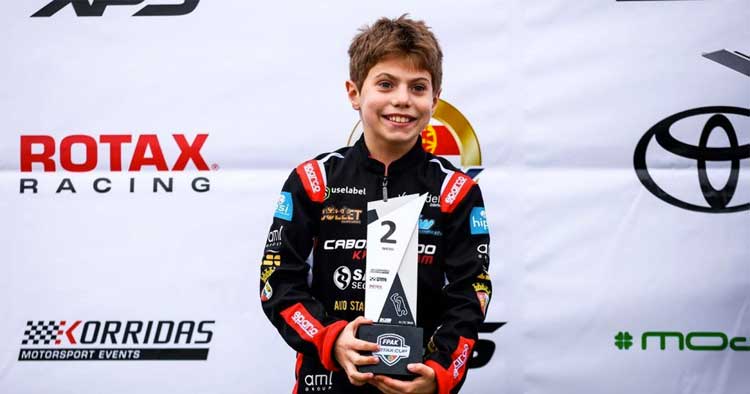 Piloto do SC Braga no Mundial de Karting em Espanha