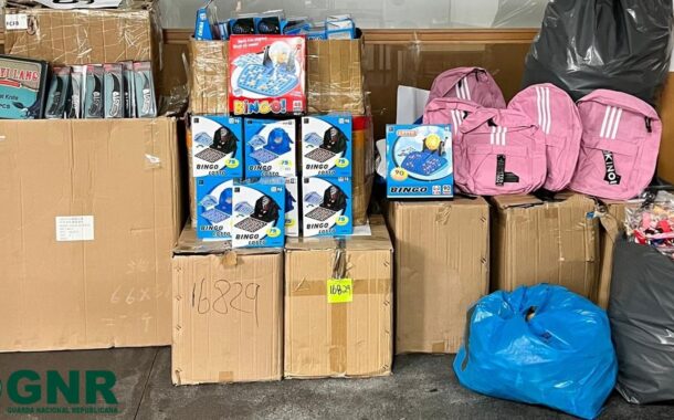 Detido suspeito por venda de material contrafeito e armas proibidas em Vila do Conde