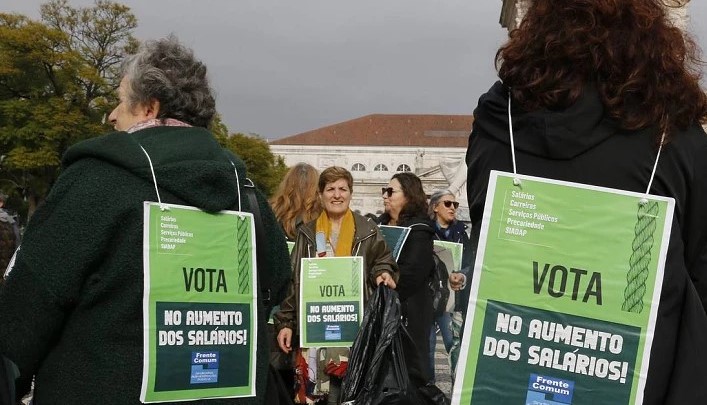 Greve da Função Pública afecta escolas e serviços em Braga