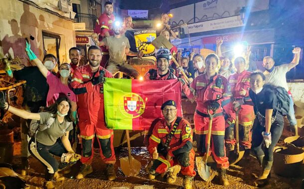 Equipa de busca e salvamento de regresso a Portugal com “missão cumprida” em Valência