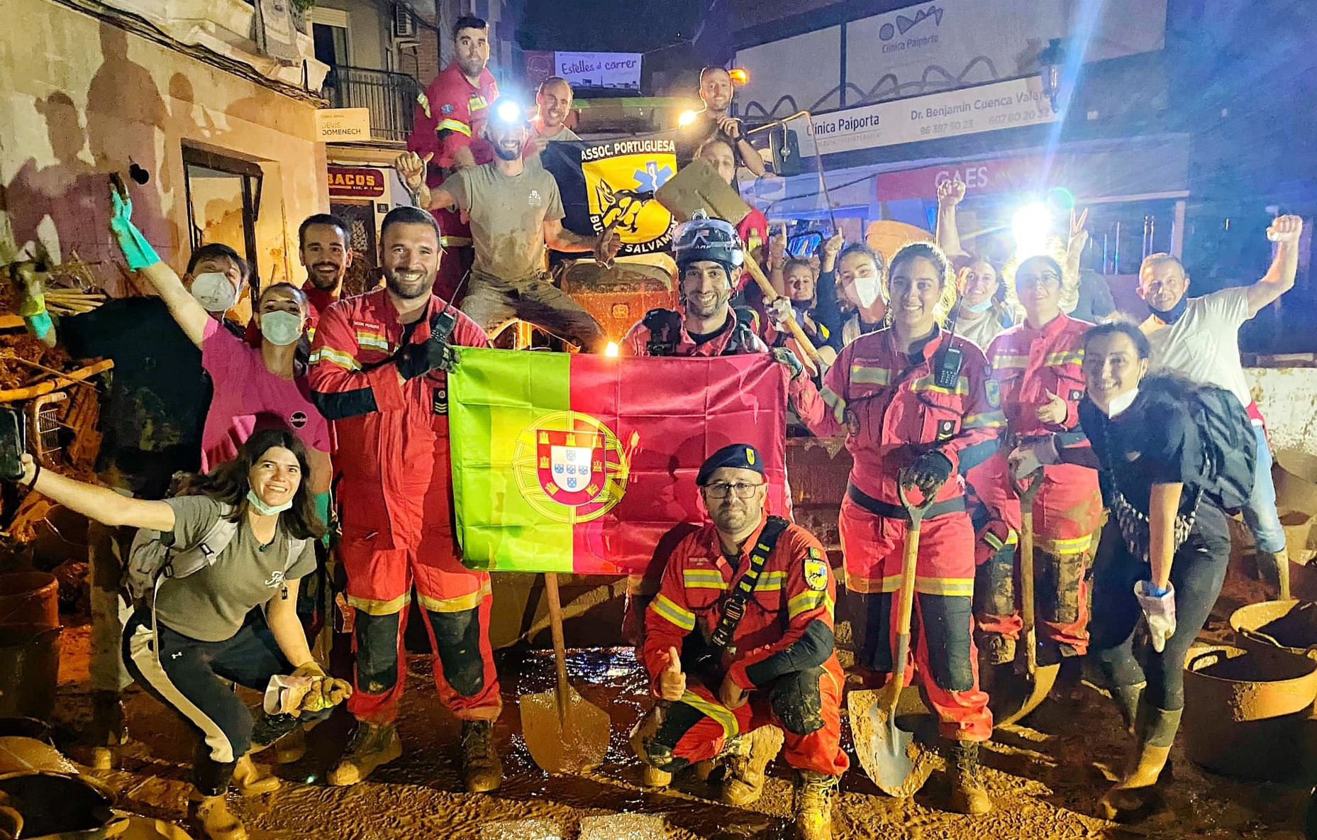 Equipa de busca e salvamento de regresso a Portugal com “missão cumprida” em Valência