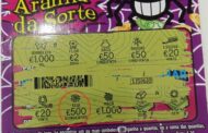 Raspadinha. Dois euros valeram 500 a apostador de Barcelos