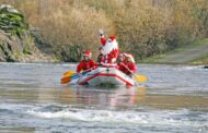Pai Natal repete ‘rafting’ em Melgaço