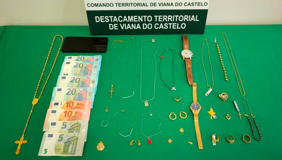 Apanhado em Caminha suspeito de furtar mais de 10 casas no Alto Minho
