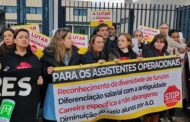Greve dos profissionais da educação fecha mais de meia centena de escolas no Quadrilátero