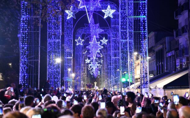Brilho do Natal chega a Famalicão dia 23 com mais de 3,5 milhões de luzes