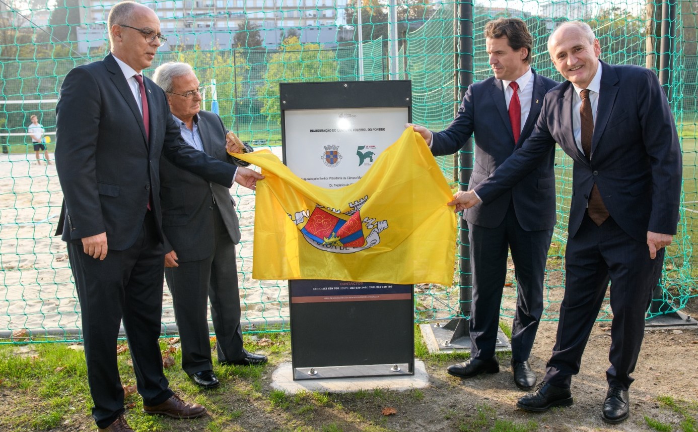 Póvoa de Lanhoso já tem Campo de Voleibol de Praia