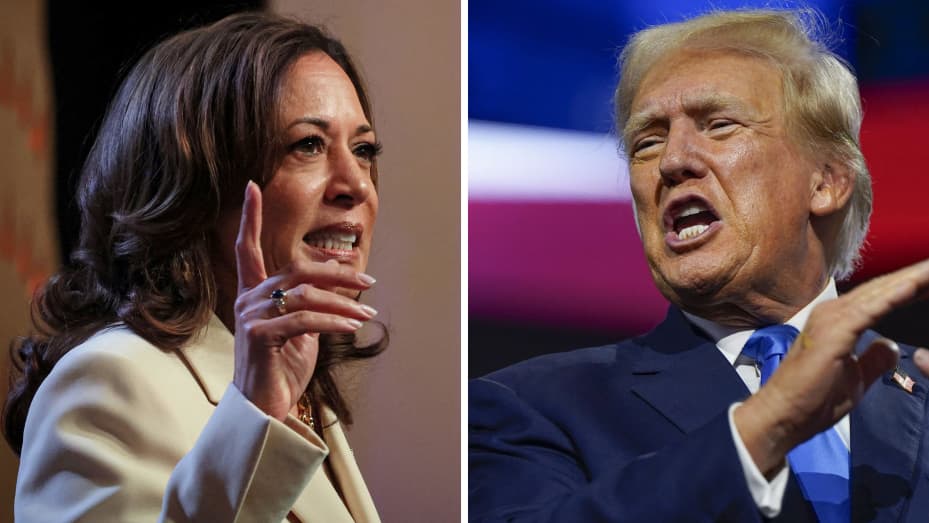 Corrida aperta, mas Kamala Harris está mais forte em estados decisivos da “muralha azul”